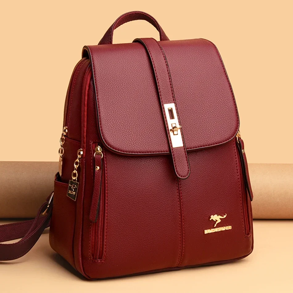 Damen-Rucksack aus Leder mit g – Luxury Bags Leather Bewertung und Preis